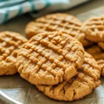 3 Ingredient Sugar Free Peanut Butter Cookies