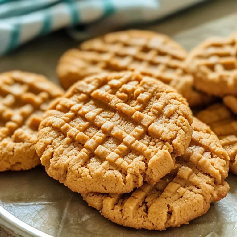 3 Ingredient Sugar Free Peanut Butter Cookies