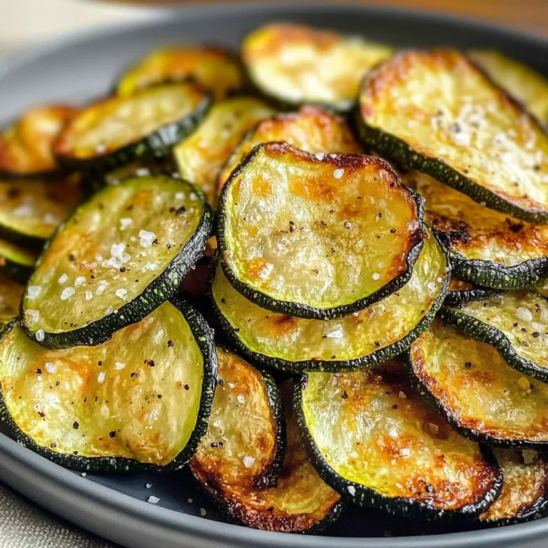 Air Fryer Zucchini Chips (Easy & Crispy)