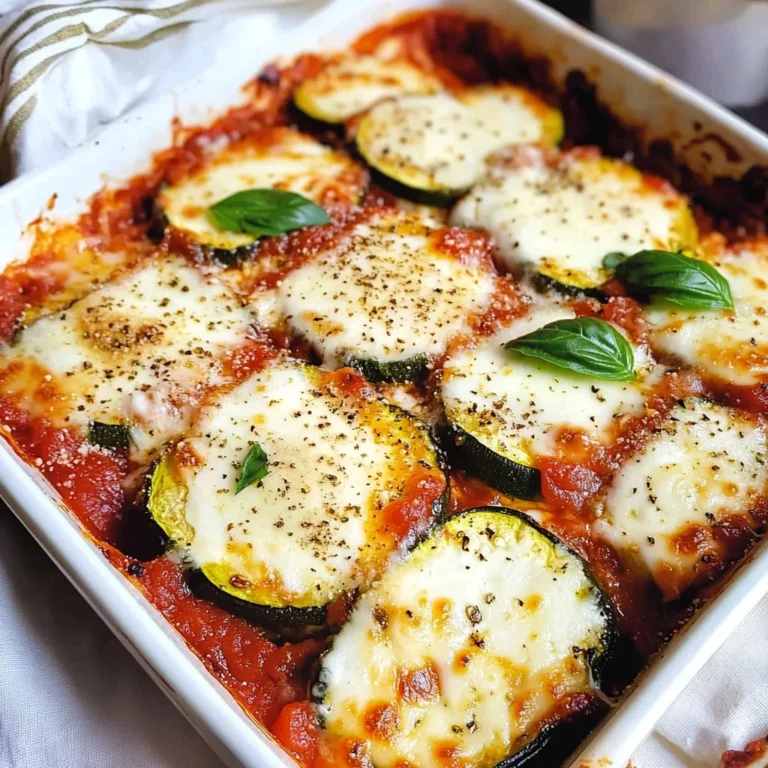 Baked Italian Zucchini Recipe