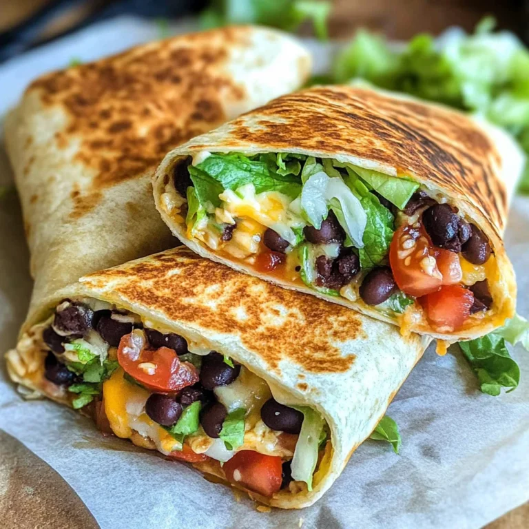 Black Bean Crunch Wrap