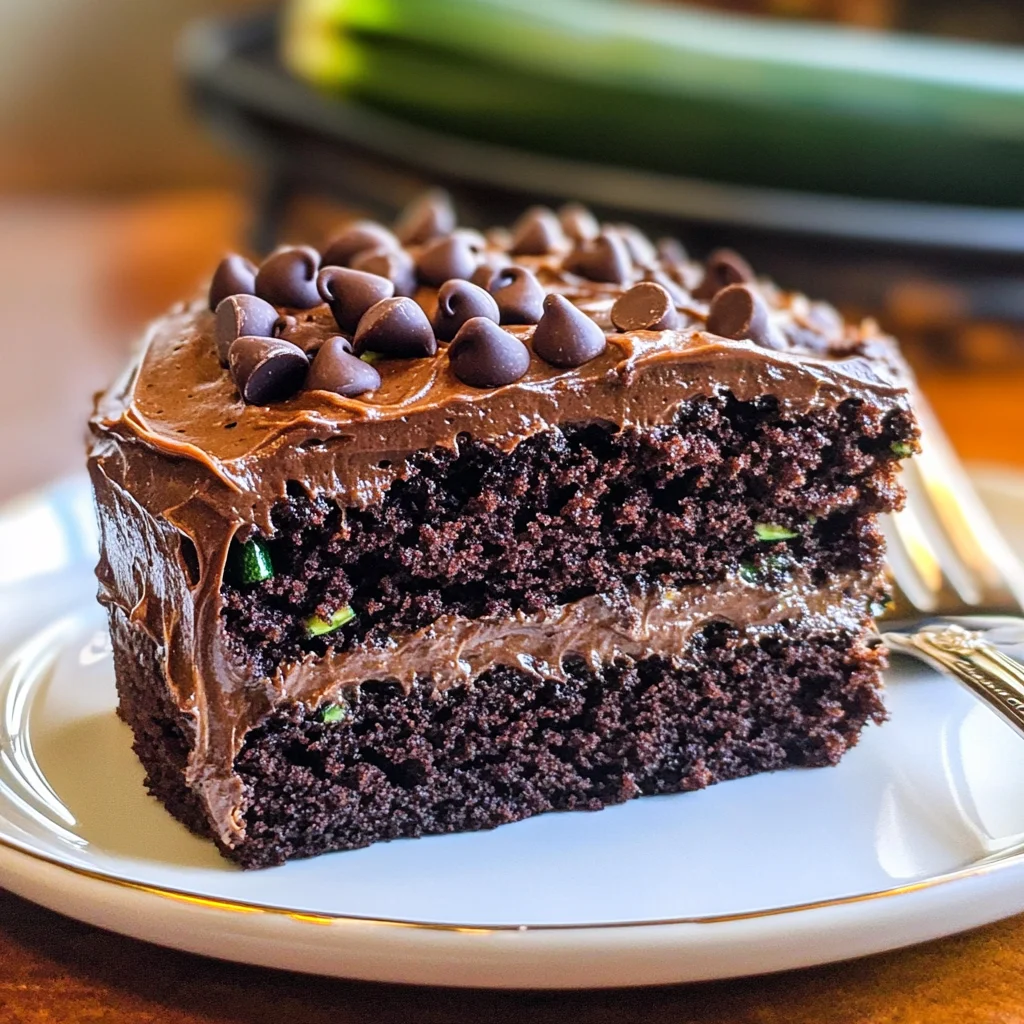 Chocolate Zucchini Cake