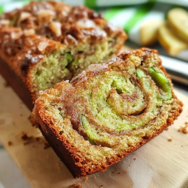 Cinnamon Swirl Zucchini Bread