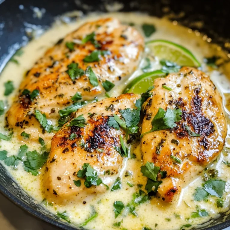 Creamy Coconut Lime Chicken