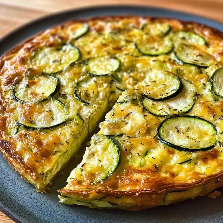 Crustless Zucchini Quiche (Easy)