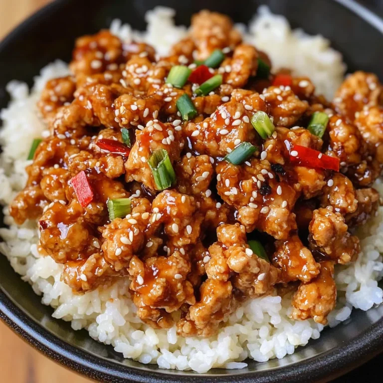 Firecracker Ground Chicken