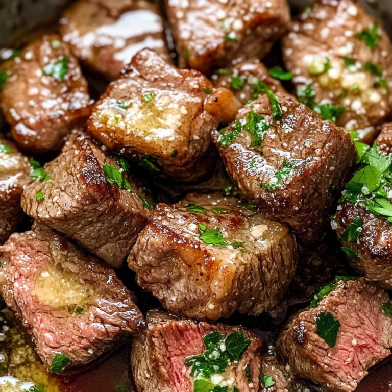 Garlic Butter Steak Bites