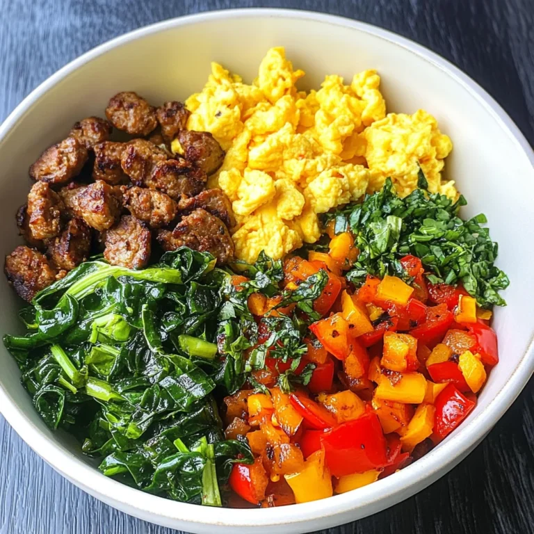 Keto Breakfast Bowl Recipe