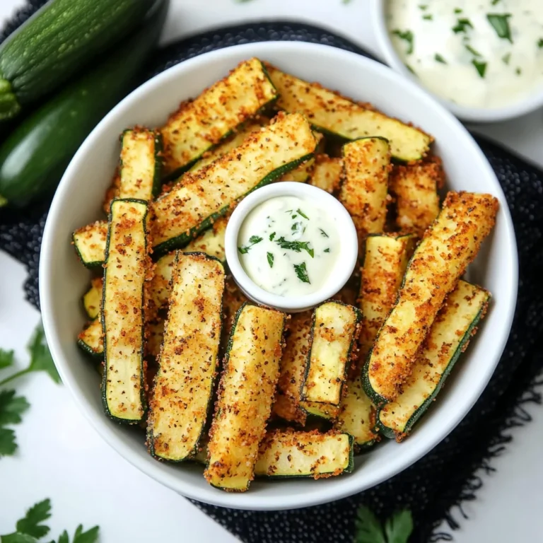 Low Calorie Air Fryer Zucchini Fries