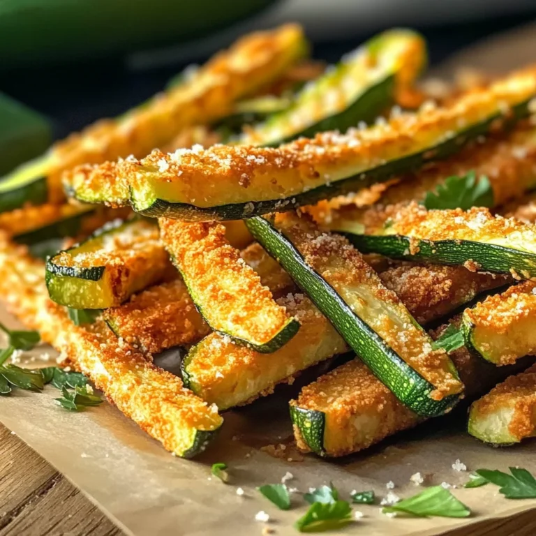 Low Calorie Air Fryer Zucchini Fries