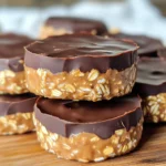 No Bake Peanut Butter Oat Cups