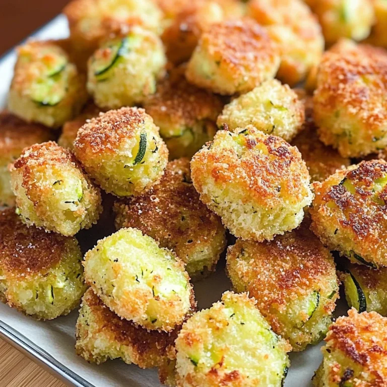 Parmesan Zucchini Tots