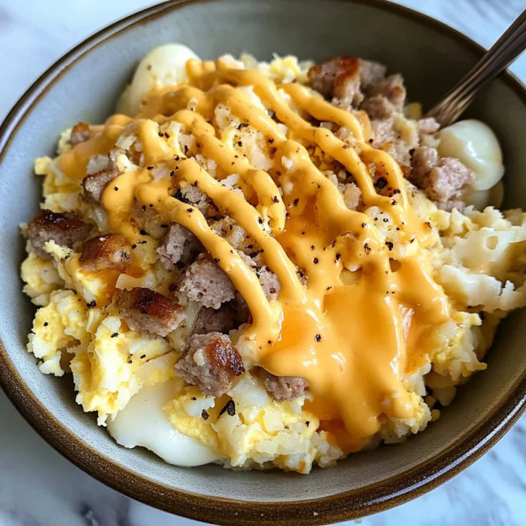 Sausage and Egg Breakfast Bowls