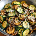 Sautéed Zucchini and Mushrooms