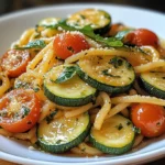 Tomato Zucchini Pasta