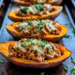 Turkey Taco Stuffed Sweet Potatoes