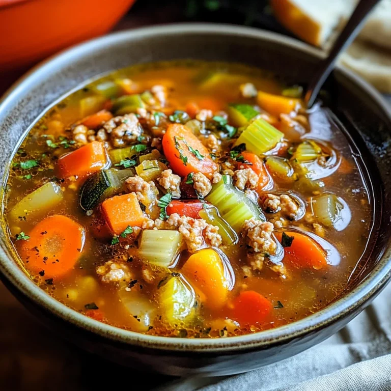 Turkey Vegetable Soup