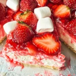 Upside Down Strawberry Cake