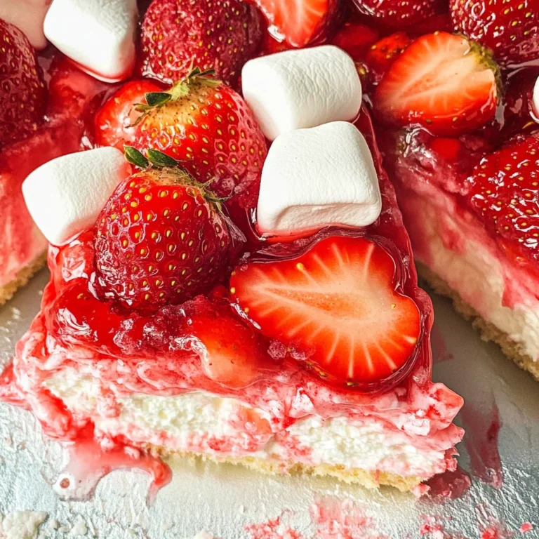 Upside Down Strawberry Cake