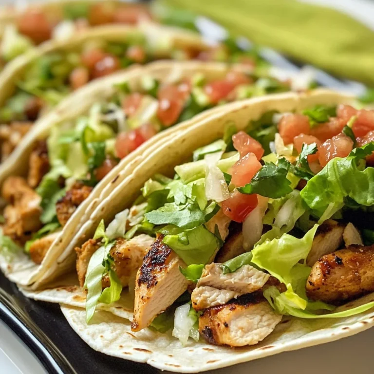 Weight Watchers Lime Chicken Tacos