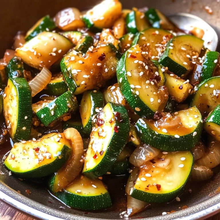 Zucchini Stir Fry