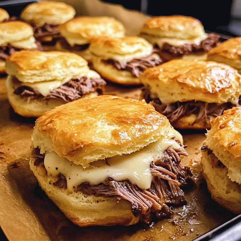 Baked French Dip Biscuits Recipe: A Comforting, Family-Friendly Meal