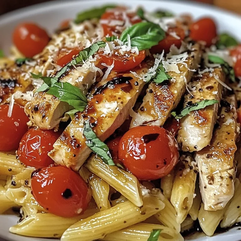 Bruschetta Chicken Pasta