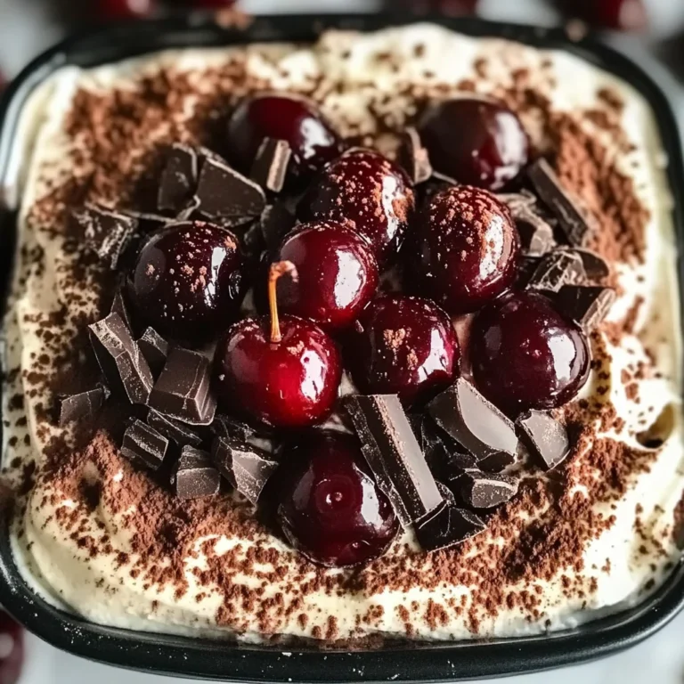 Cherry Amaretto Tiramisu
