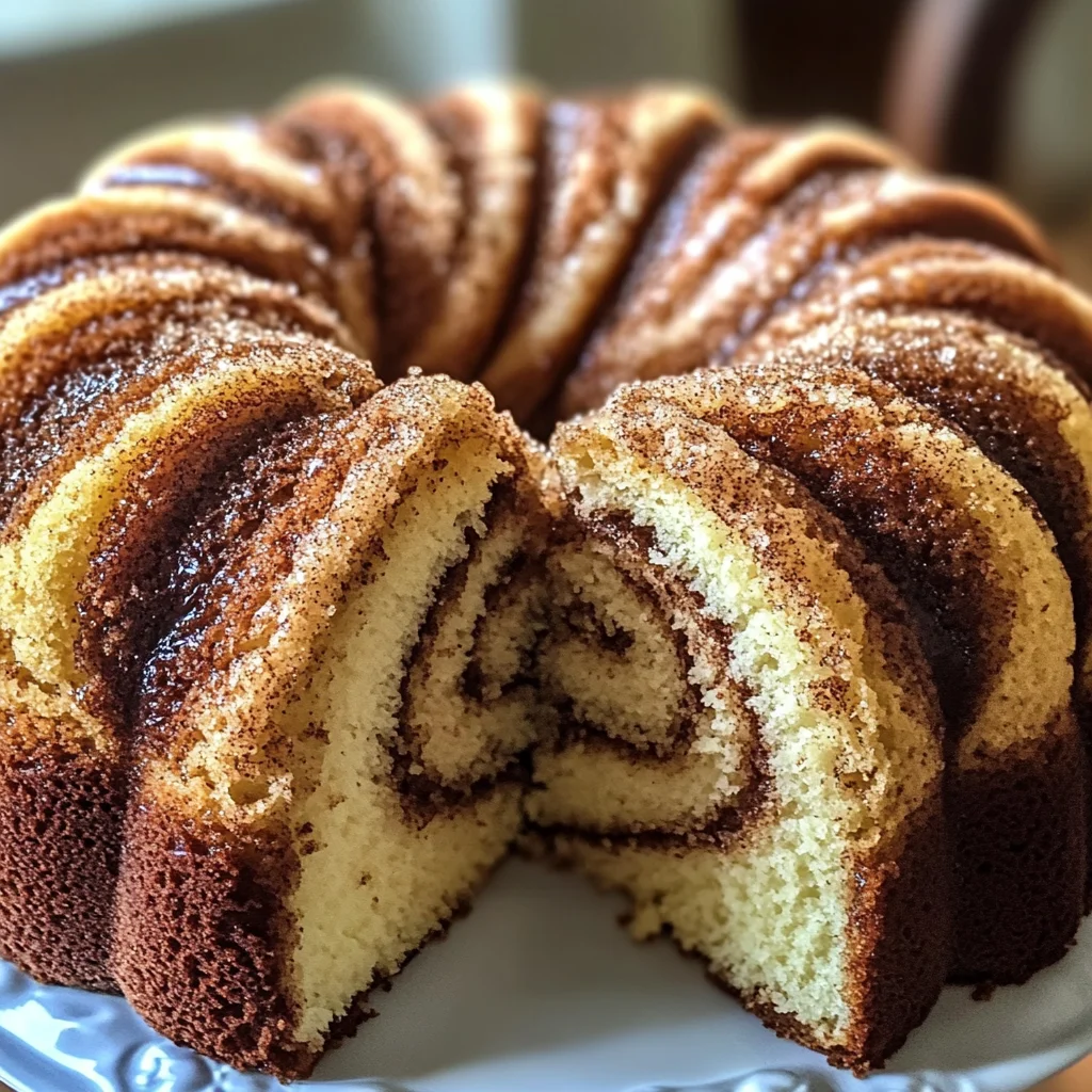 Cinnamon Swirl Bundt Cake