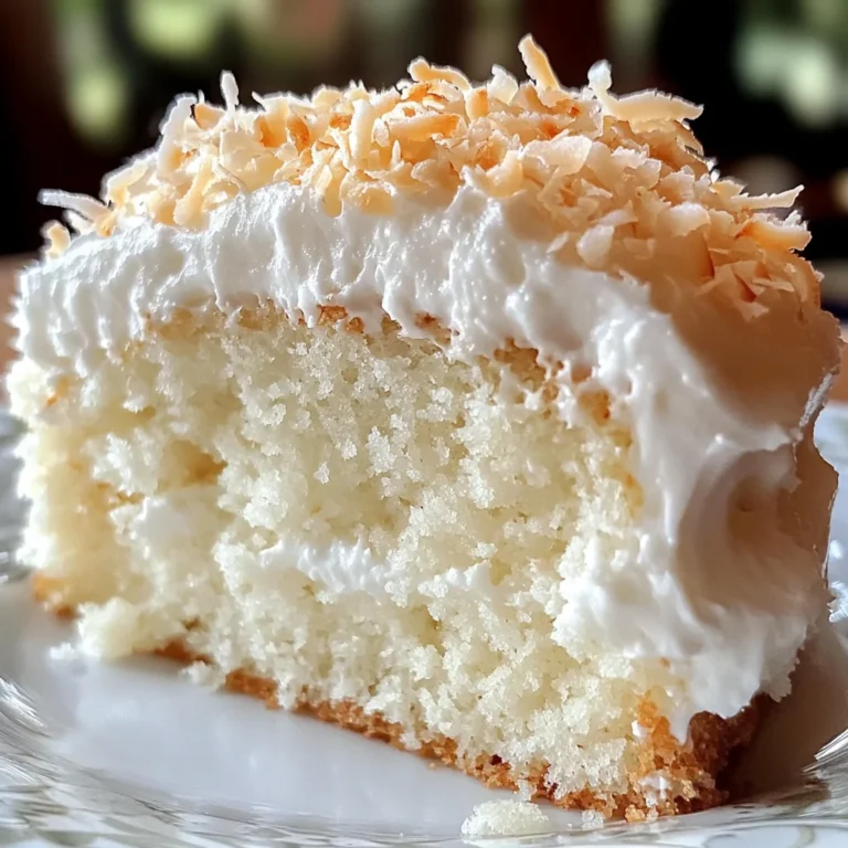 Coconut Cloud Cake Recipe