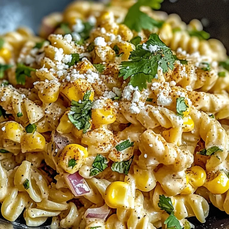 Mexican Street Corn Pasta Salad is a must-try dish!