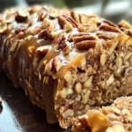 Nana’s 3-Ingredient Pecan Log