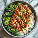 Sticky Chicken Bowls Recipe