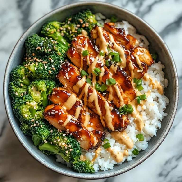 Sticky Chicken Bowls Recipe