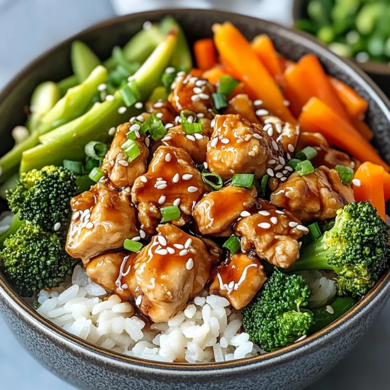 Teriyaki Chicken Rice Bowl