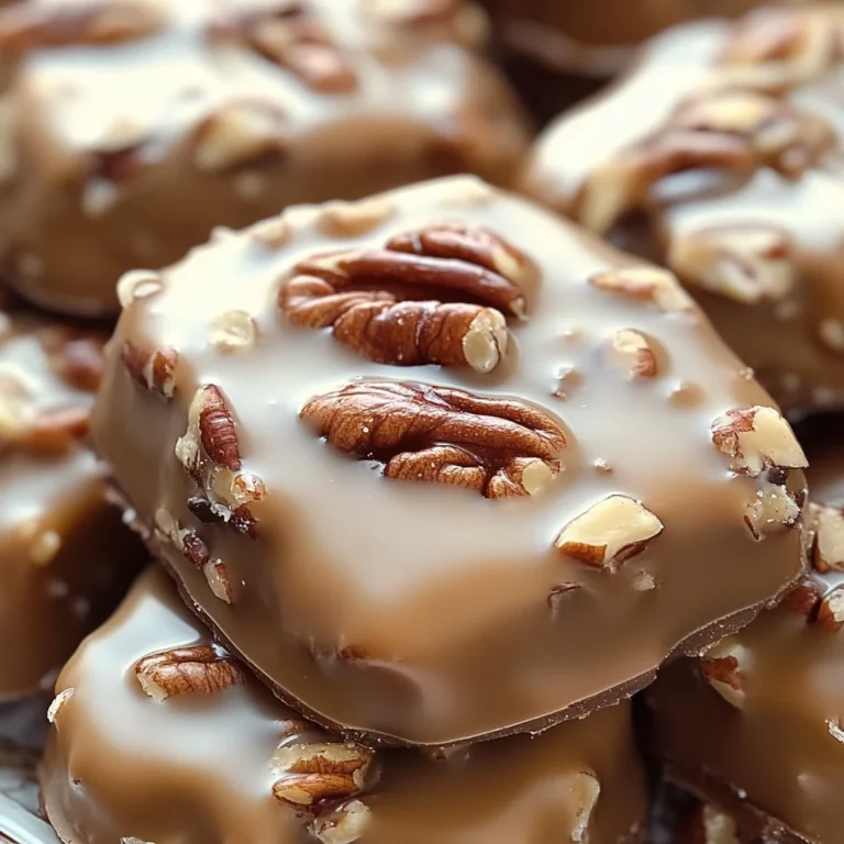 Vanilla Pecan Pralines