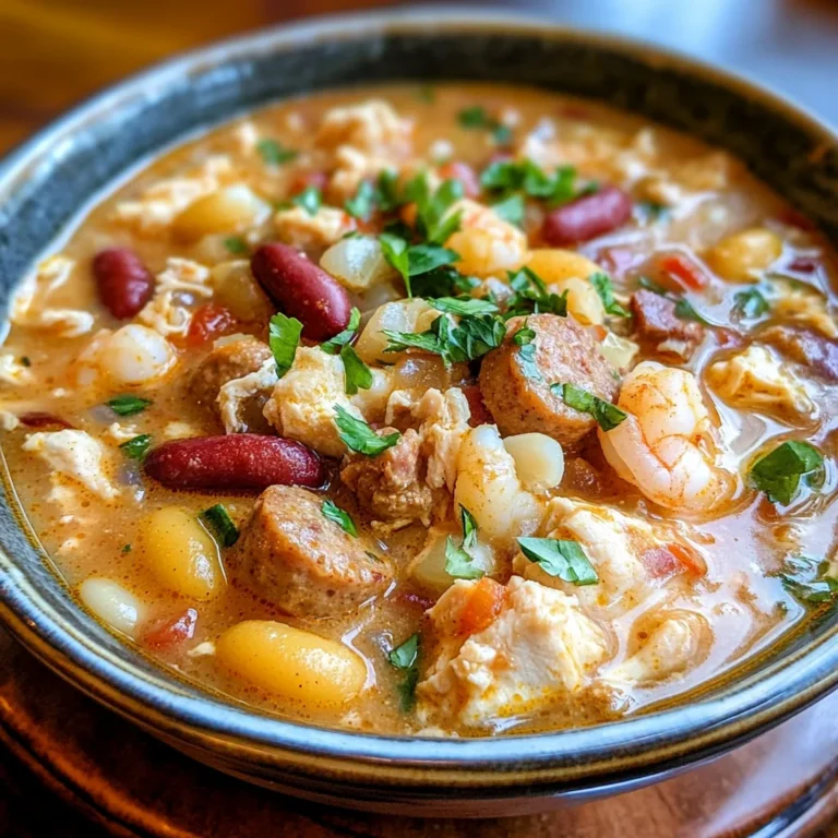 Cajun White Chicken Chili