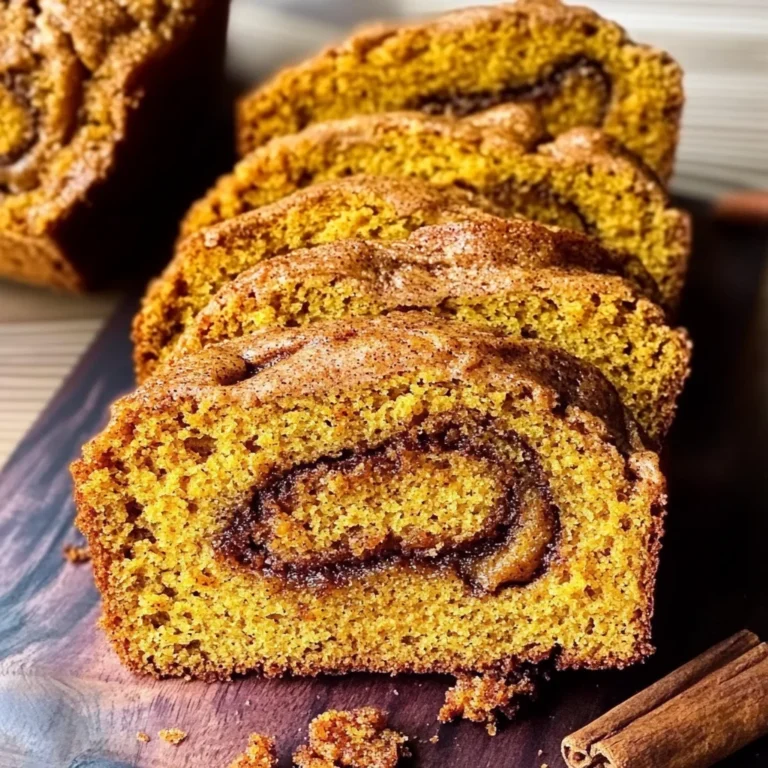 Cinnamon Swirl Pumpkin Bread Mini Loaves