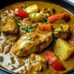 Creamy Jamaican Chicken Curry with Coconut & Spice