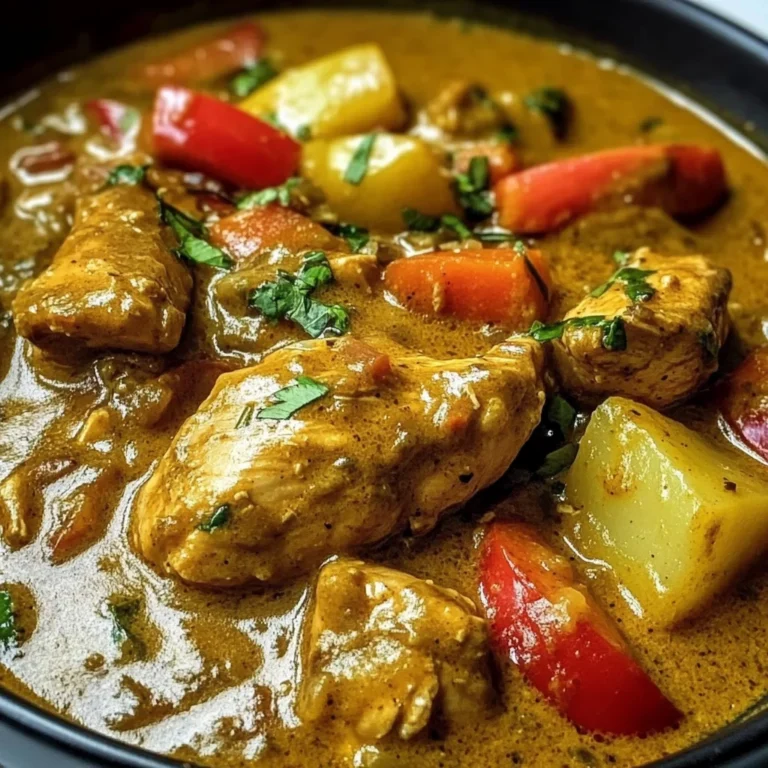 Creamy Jamaican Chicken Curry with Coconut & Spice