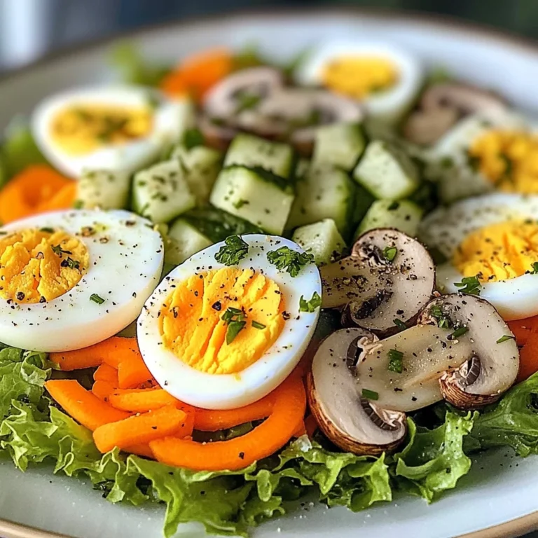Egg & Veggie Salad
