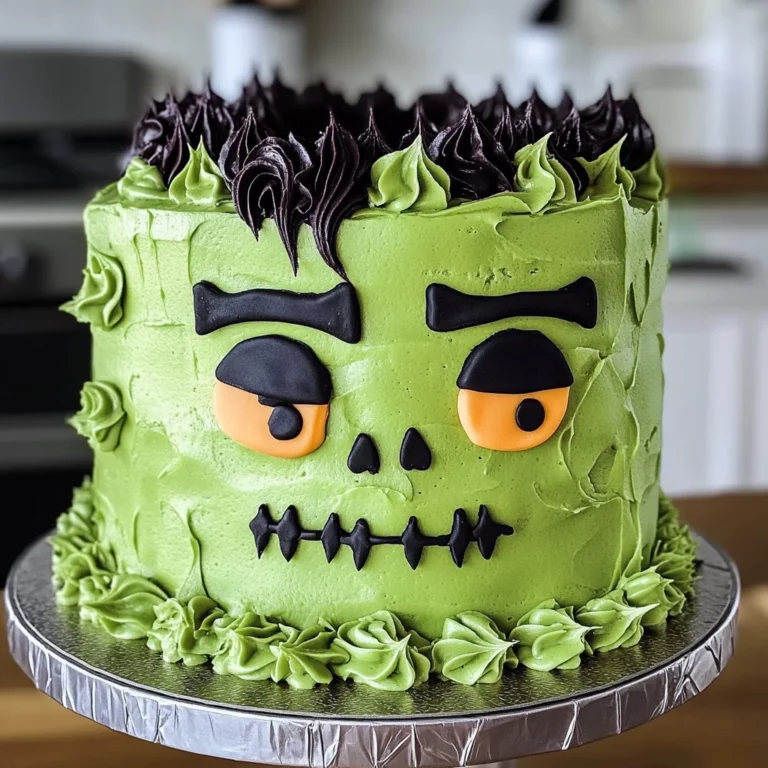Frankenstein Cake