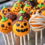 Halloween Cake Pops