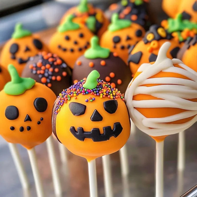 Halloween Cake Pops