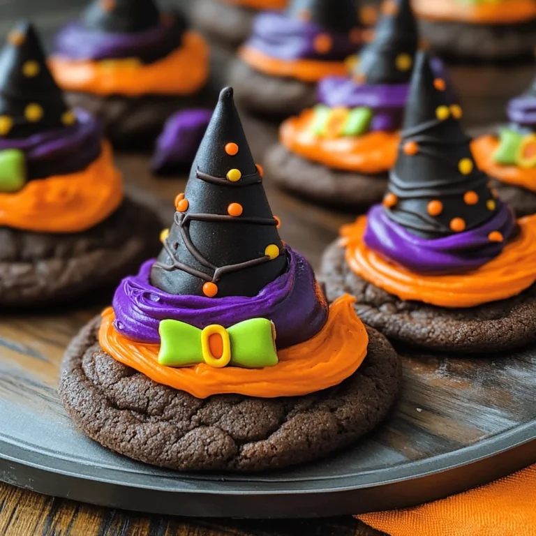 Halloween Witch Hat Cookies
