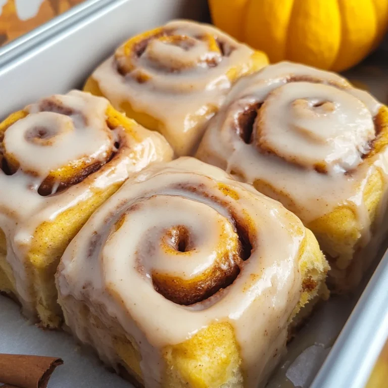 Homemade Pumpkin Chai Cinnamon Rolls