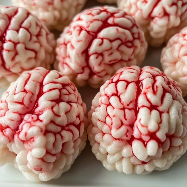 Marshmallow Rice Bubbles Halloween Brains
