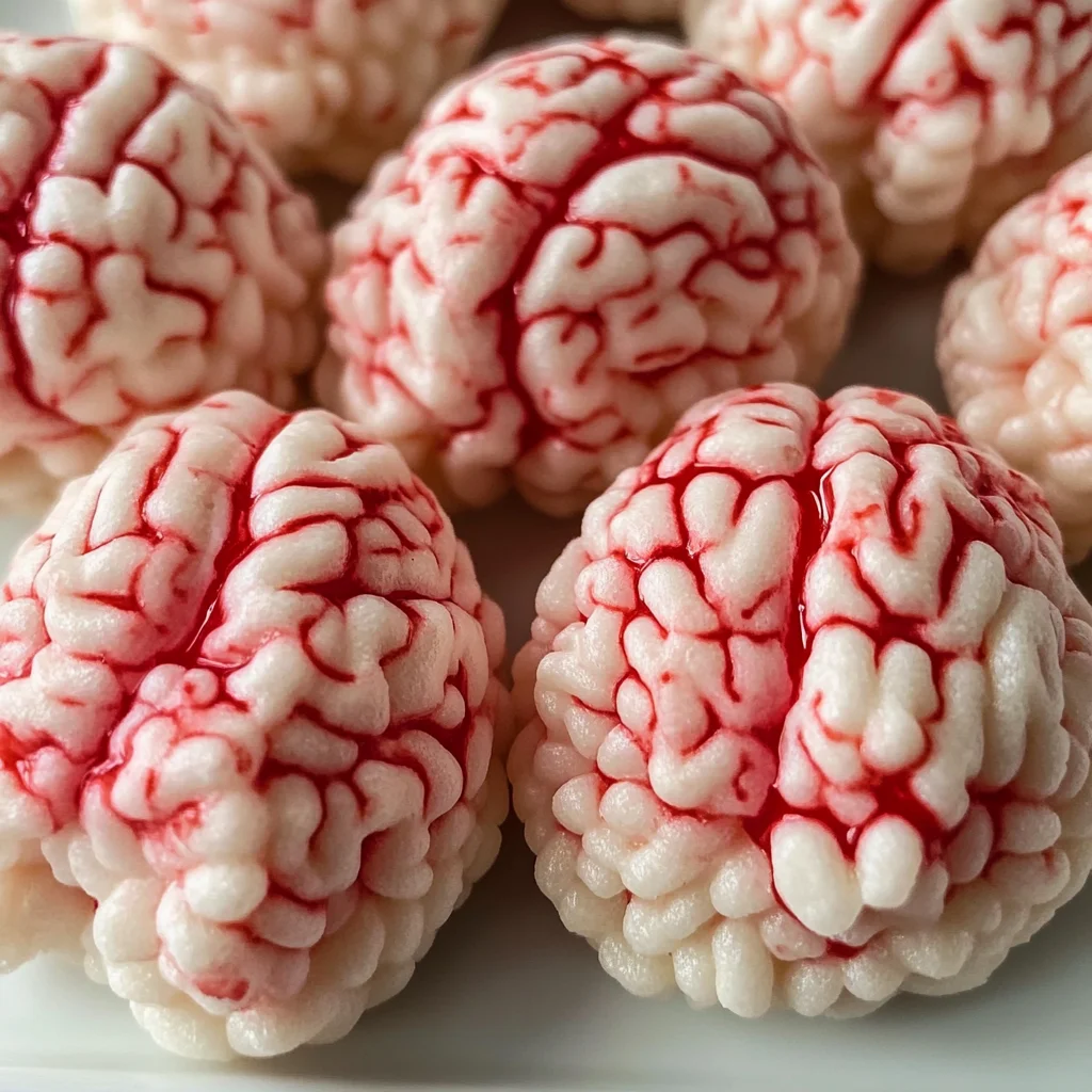 Marshmallow Rice Bubbles Halloween Brains