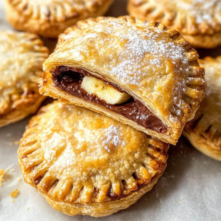 Nutella Mummy Hand Pies