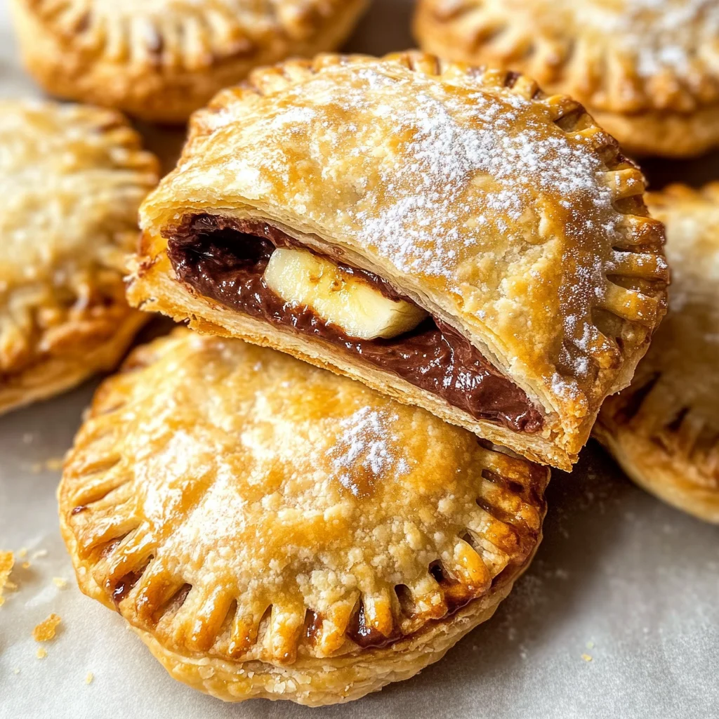 Nutella Mummy Hand Pies
